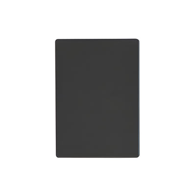 CRL Matte Black Mechanical Channel End Cap for 3/8" and 1/2"