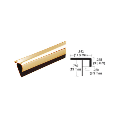 CRL Brass Plastic Reflective Outside Corner