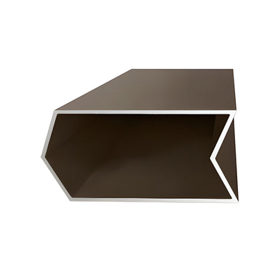CRL-U.S. Aluminum Bronze Anodized 135º Inside/Outside Structural Silicone Glaze Corner Mullion - 24'-2"