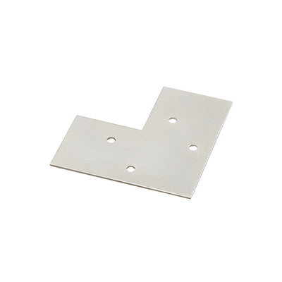 CRL-U.S. Aluminum Closure Plate for Inside Corner Mullions - 10/Pk