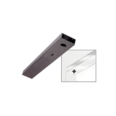 CRL Oil Rubbed Bronze Custom Length 4-1/2" Single Door Header
