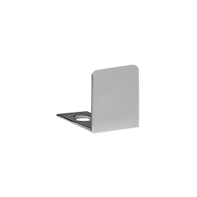 CRL Brushed Nickel End Cap for 3/8" Deep U-Channel