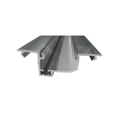 CRL-U.S. Aluminum Clear Anodized Deep Pocket Filler 135 Degree Corner, Thermally Improved - 24'-3"