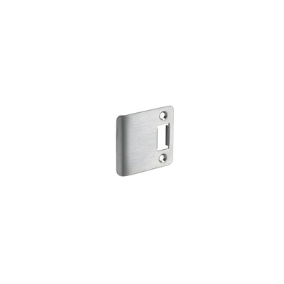 Adams Rite® Brushed Stainless Frame Lock Strike for Center Hung 4-1/2" Door Frame