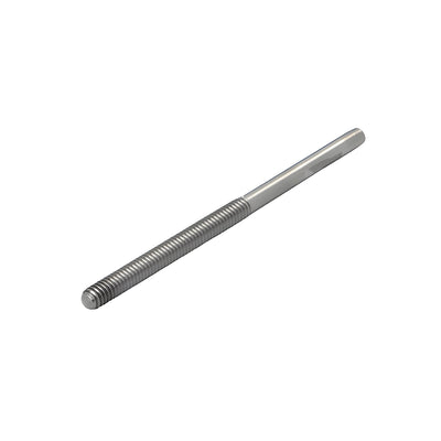 CRL Mill 316 Stainless Steel 4-1/2" Long Threaded Terminal for 3/16" Cable