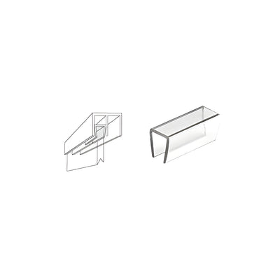 CRL Translucent Plastic Top Guide