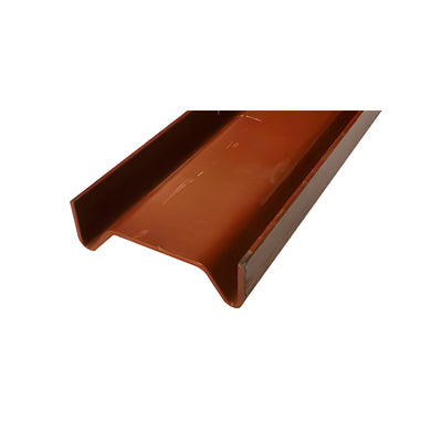 CRL-U.S. Aluminum 8 Gauge Steel Stiffener 4.719" x 1.660"x 10'