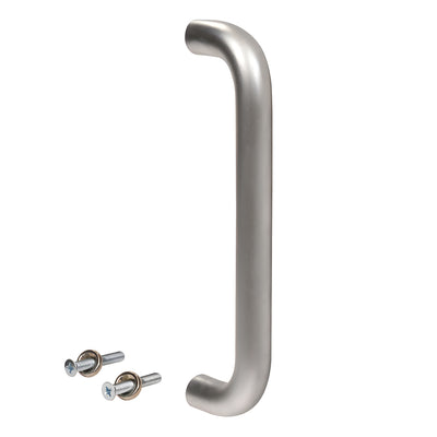 CRL 1" Clear Anodized Solid Pull Handle - 10"