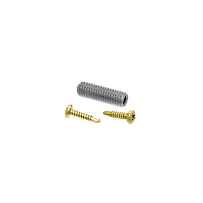 CRL Polished Brass Replacement Screw Pack for Concealed Mount Hand Rail Bracket
