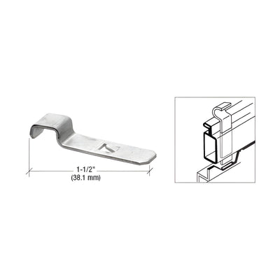 CRL Aluminum Slide Lock - Bulk
