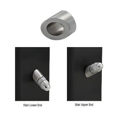 316 Stainless Steel Beveled Washer for 1/8" Cable - Small Hole