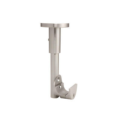 CRL Polished Stainless Laguna Top Sliding Tube Ceiling Mount Clamp