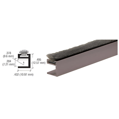 CRL Duranodic Bronze Dust Proof Rail