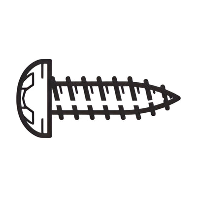 CRL-U.S. Aluminum Screw for SL404 Splice #8 x 3/8" PHSMS- 100/Pk
