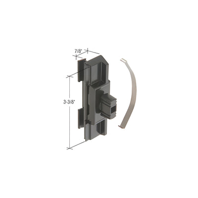 CRL Black Diecast Sliding Window Latch and Pull for Superior Windows