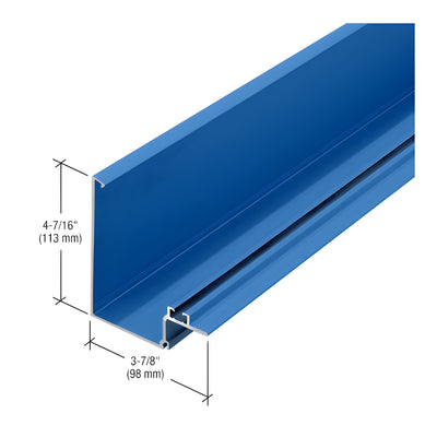 CRL-U.S. Aluminum 90 Degree Inside Corner Half Section, Custom Paint - 24'-2"