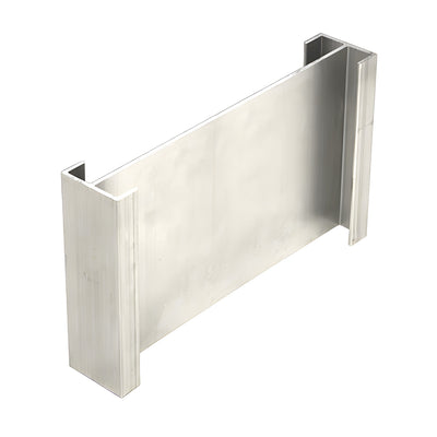 CRL-U.S. Aluminum Splice Sleeve for Structural Silicone and Captured Vertical TW810 Mullions - 12/Pk