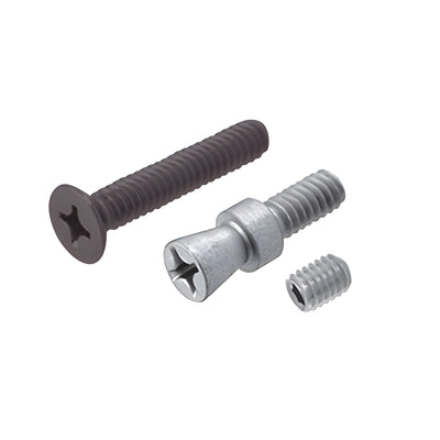 CRL Replacement Fastener Package for Dark Bronze Finish PRO Series Astral II Pull Hardware