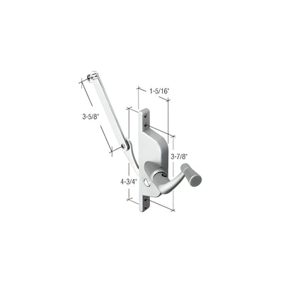 CRL Jalousie Window Operator - 3-5/8" Link