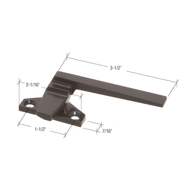 CRL Brown Right Hand Cam Handle Lock
