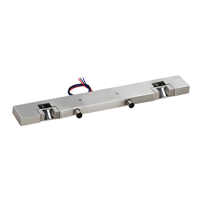 CRL Brushed Stainless Door Stop/Strike for Double Doors With Door Position Sensor