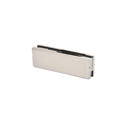 CRL Brushed Stainless Top or Bottom Patch Fitting - Less Insert
