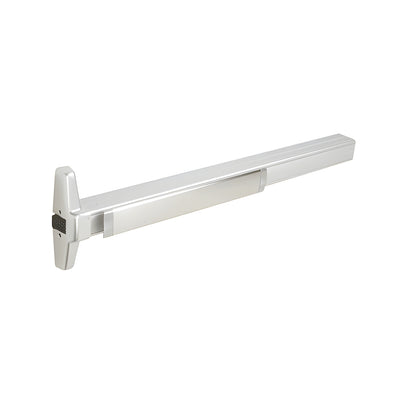 Von Duprin® Rim Panic Exit Device with Grooved Case Satin Chrome Finish 48” Exit Only