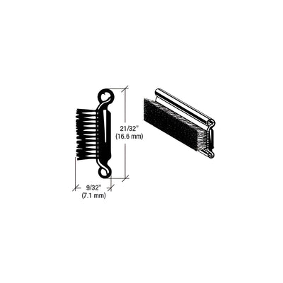 CRL Rigid Stainless Steel Beaded Belt Molding for 1957-1962 Ford - 96" Length