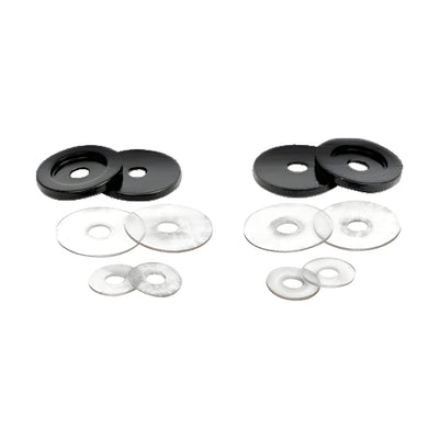 CRL Gun Metal Replacement Washers for Back-to Back Solid Pull Handle