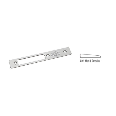 CRL Aluminum Left Hand Beveled Faceplate for MS1853 Series Long Throw Deadlocks