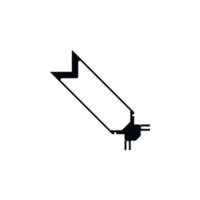 CRL-U.S. Aluminum 90º Outside Corner Mullion - 24'-2", Clear Anodized Class 1