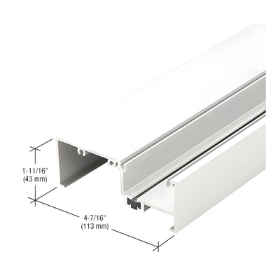 CRL-U.S. Aluminum Sill, Thermally Improved, White KYNAR® Paint - 24'-2"