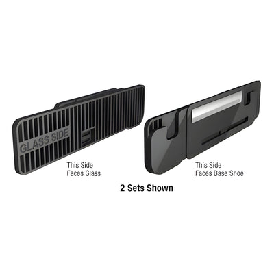 CRL TAPER-LOC® XA Black Taper Set for Laminated Glass