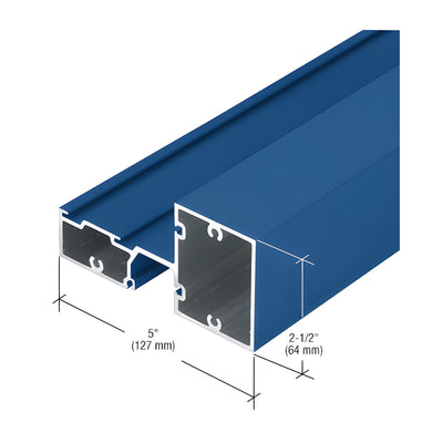 CRL-U.S. Aluminum Custom KYNAR® Paint Intermediate Horizontal Mullion - 24'-2"