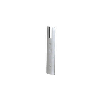 CRL Brushed Stainless End Cap for 10" Square 1/2" Glass Wedge-Lock® Door Rail