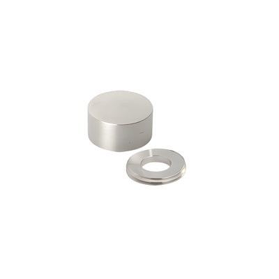 CRL Brushed Stainless Color Match Bolt Cover Button
