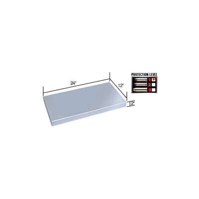 CRL Stainless Steel 24" Wide x 12" Deep Shelf
