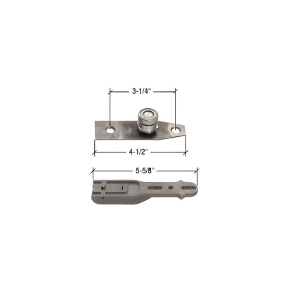 CRL Jackson® "GW" Type End-Load Floor Mount Bottom Pivot Set