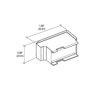 CRL-U.S. Aluminum StormWall XL Captured Mullion End Dam - Pk/50