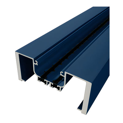 CRL-U.S. Aluminum Custom KYNAR® Paint Open Back Heavy Wall Mullion, Dual Thermally Improved - 24'-3"
