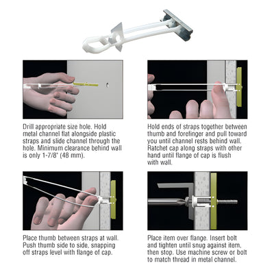 CRL Snaptoggle® 3/8" - 16 Toggle Anchor