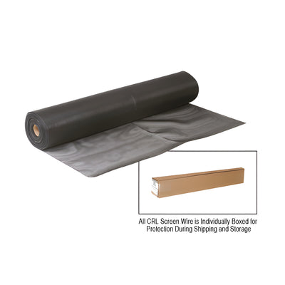 CRL Black 48" Super Duty Polyester Screen Mesh