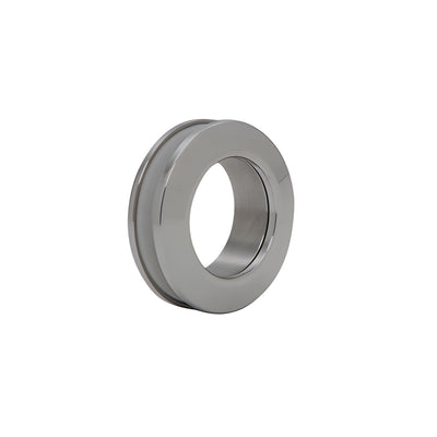 CRL Brushed Stainless Serenity Series Sliding Door System - Thru-Glass Pull