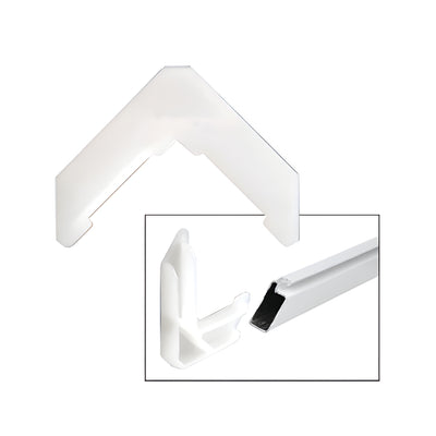 CRL 3/8" Plastic Miter Cut Screen Frame Corners