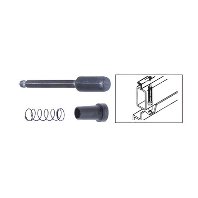 CRL Diecast Plunger Latches for 3/4" x 3/8" or 7/16" Screen Frame - Carded