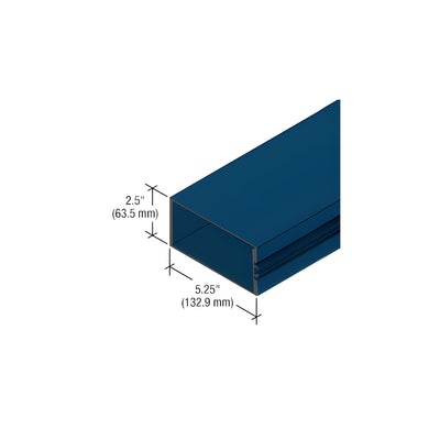 CRL-U.S. Aluminum Custom KYNAR® Paint Structural Glazed Vertical Mullion for StormWall XL