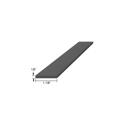 CRL 1/8" x 1-1/8" x 4" EPDM Rubber Setting Blocks