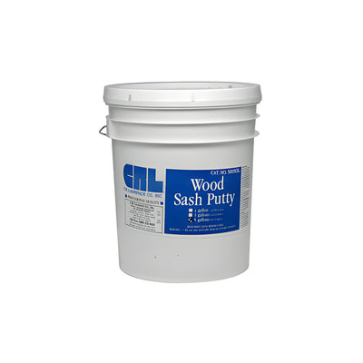 CRL Off-White Wood Sash Putty - 5 Gallons