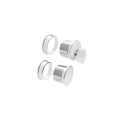 CRL Satin Anodized Thumbturn and Dummy Combo