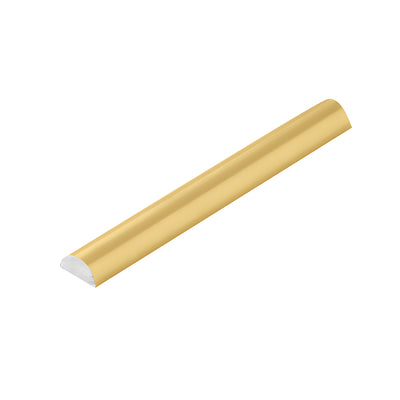CRL Satin Brass Half-Round Shower Threshold 2m